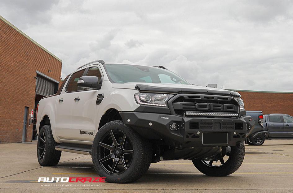 FORD RANGER AVALANCHE GLOSS BLACK MILLED ACCENTS